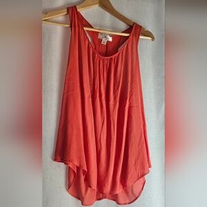Iris Basic Coral Tank Top